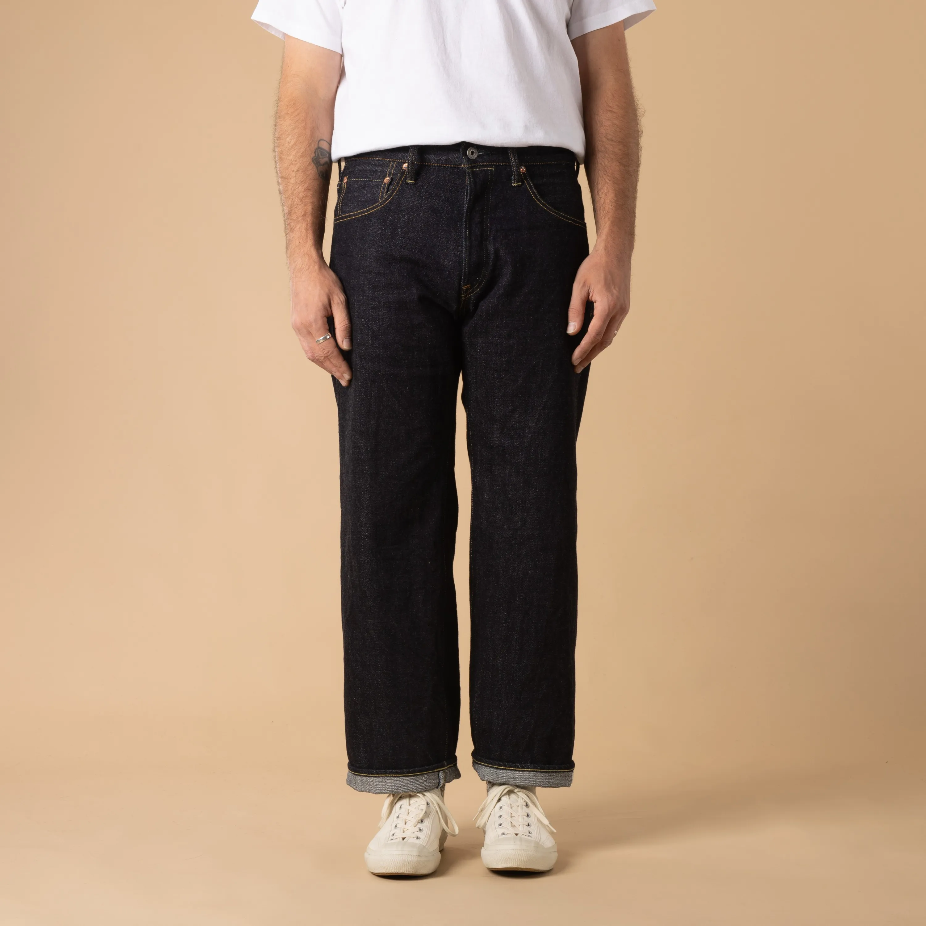 200 "Wide Straight" 15oz Low Tension Denim