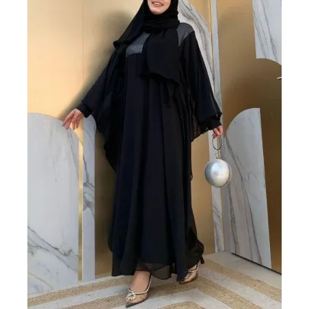 Abaya chic Ouafa - Abaya femme chic