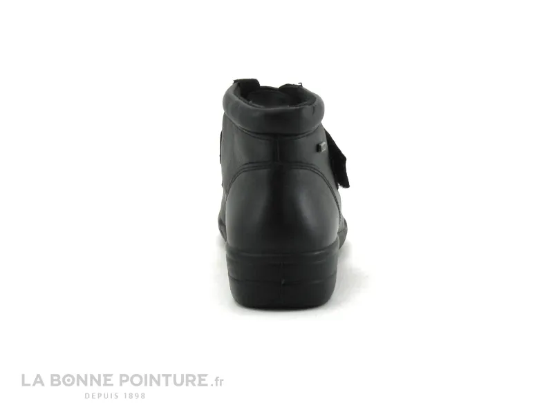 Achat chaussures Alpina Femme Boots, vente Alpina 0F71-7 - ANNY H - Noir - Boots Femme bride velcro