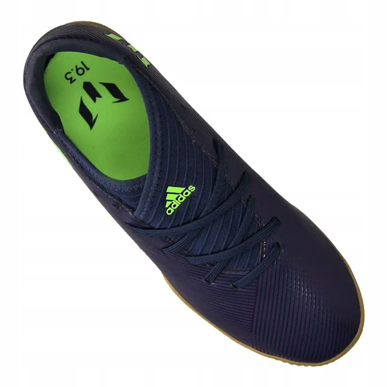 Adidas Nemeziz Messi 19.3 In Jr EF1815 chaussures bleu bleu