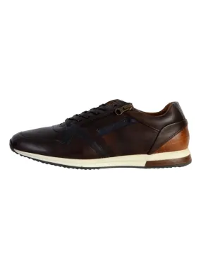 Basket Cuir Redskins Ludic - Marron