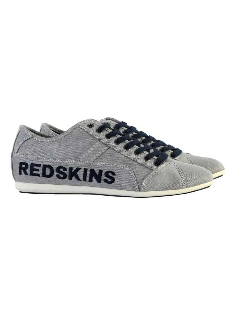 Basket à lacets Redskins Texas - Gris