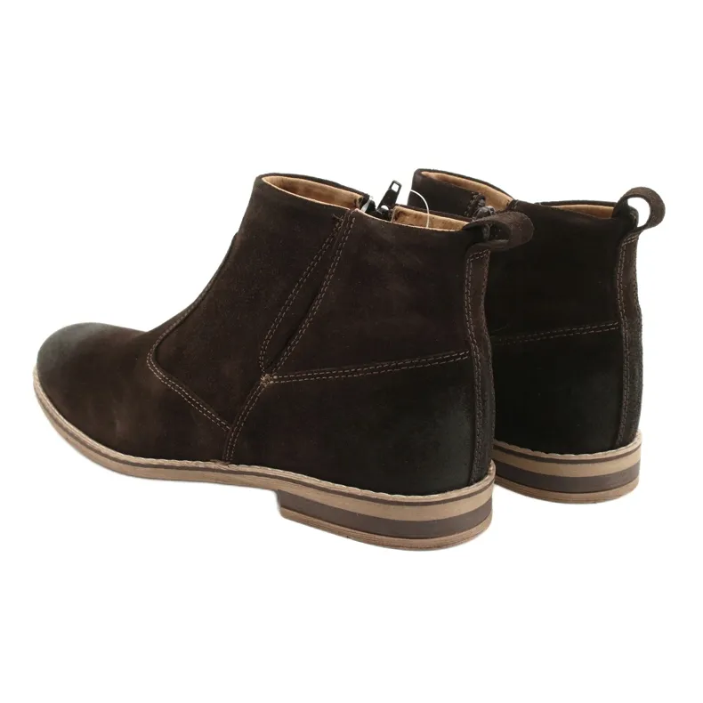 Bottines homme Riko Bottines Jodhpur 859 Marron brun