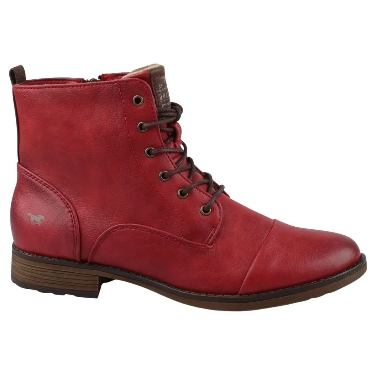 Bottines Mustang 1359502 rouge