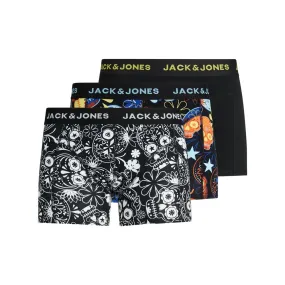 BOXER SUGAR PACK3 BLACK - JACK&JONES