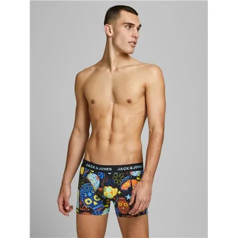 BOXER SUGAR PACK3 BLACK - JACK&JONES