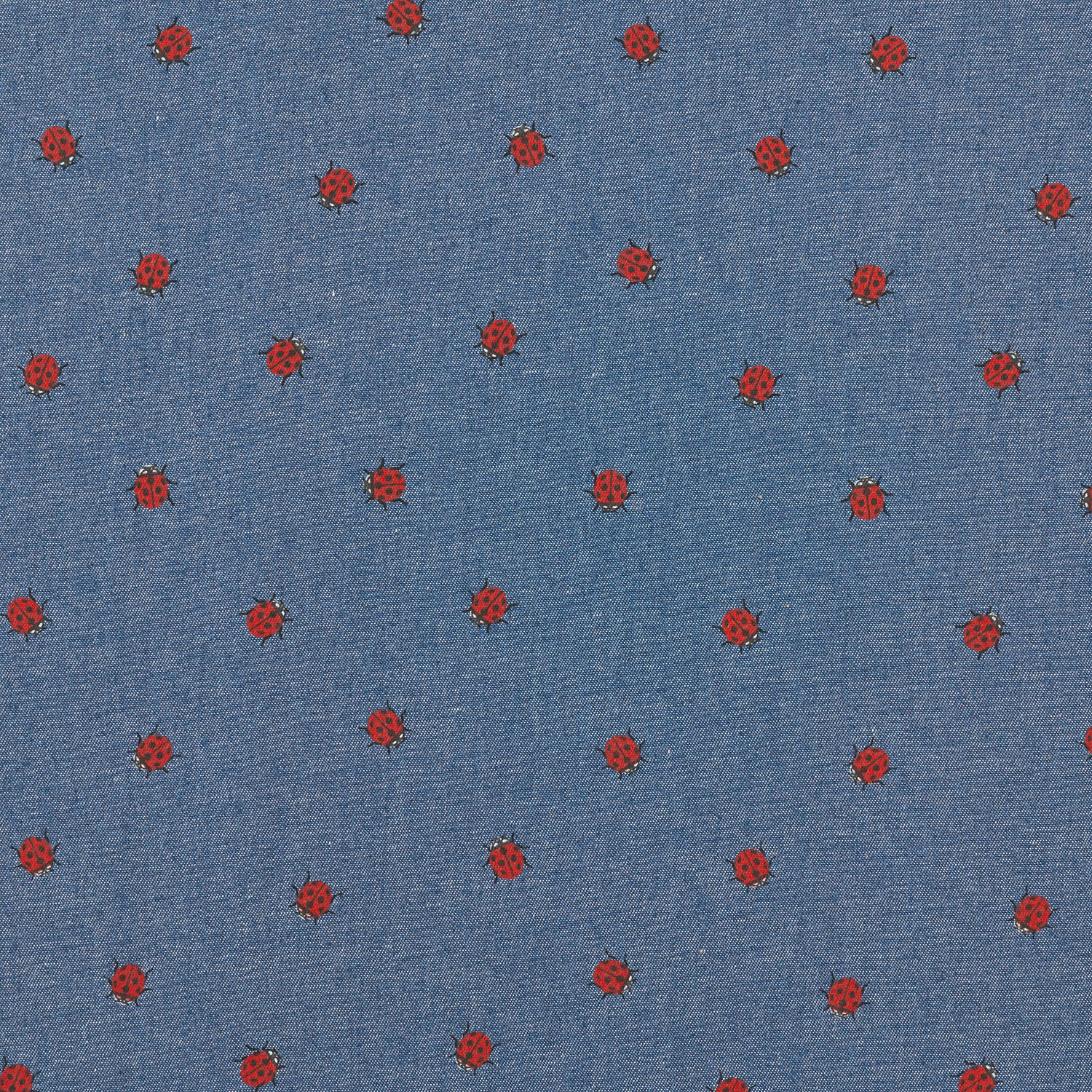 Chambray Coccinelle – bleu jean