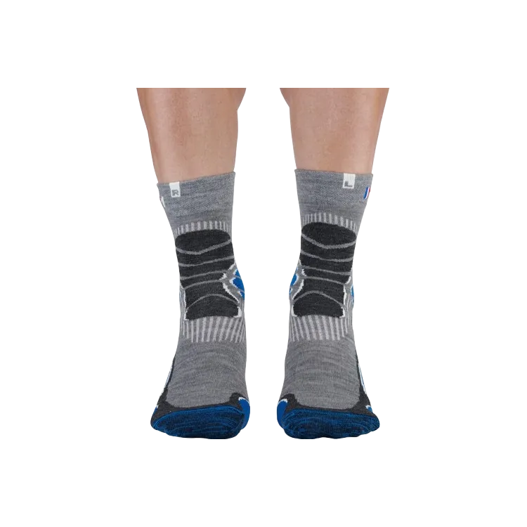 Chaussette de randonnée Monnet "Mid X-Light" 63% Merino Wool Couleur Bleu Taille 35-36