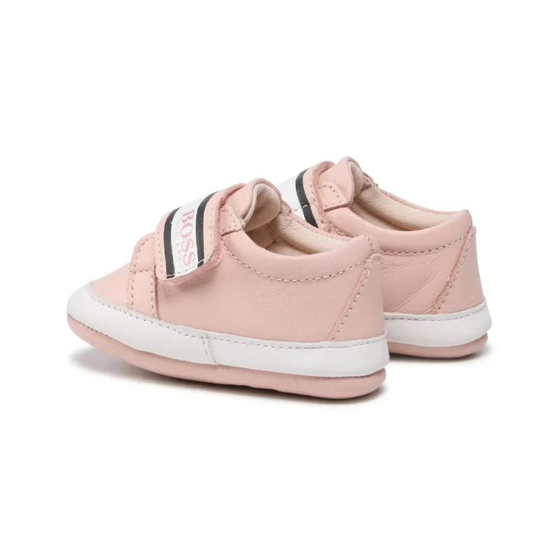 CHAUSSURES BASSES BOSS BÉBÉ ROSES