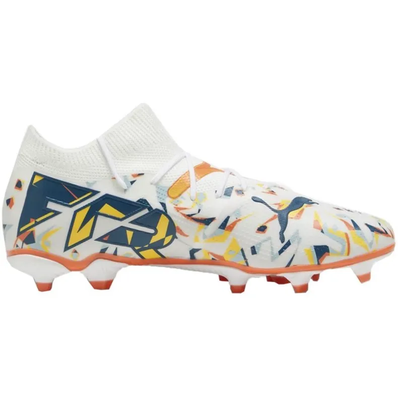 Chaussures de football Puma Future 7 Match Creativity FG/AG M 107845 01 blanche