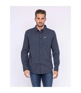 Chemise manches longues motifs TEMPO