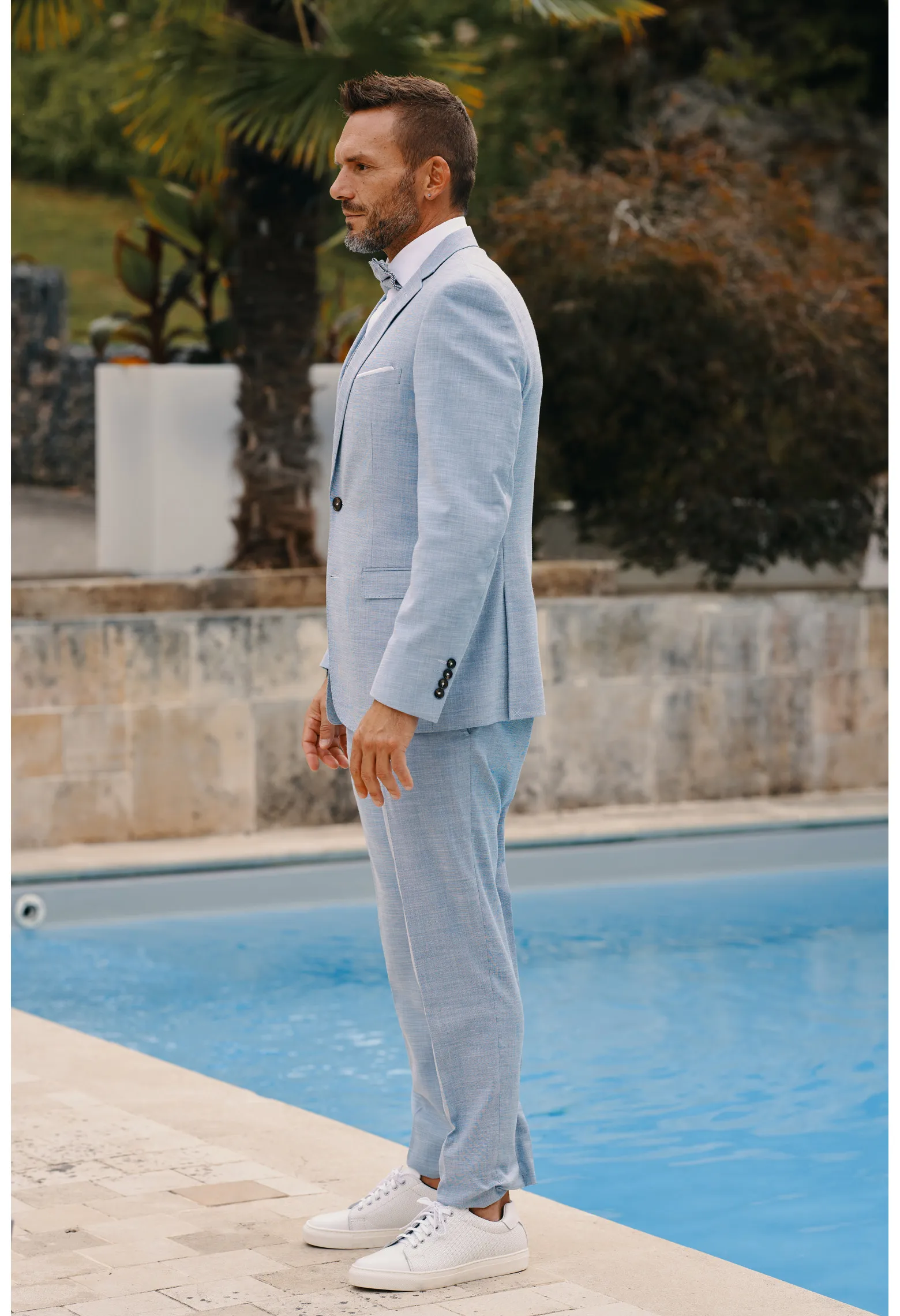 Costume DIANA bleu clair Taille 44 Couleur Bleu Clair