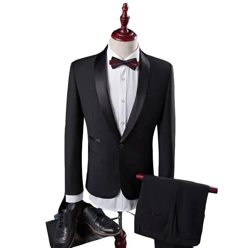 Costume homme noir - Look Homme