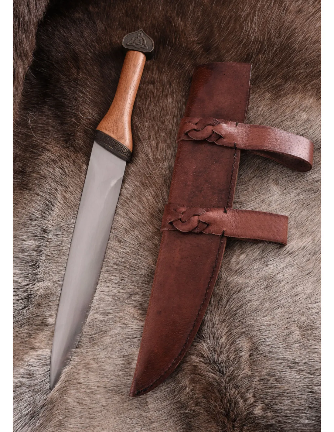 Couteau saxon Scramasax (45,1 cm.) ⚔️ Boutique Épées