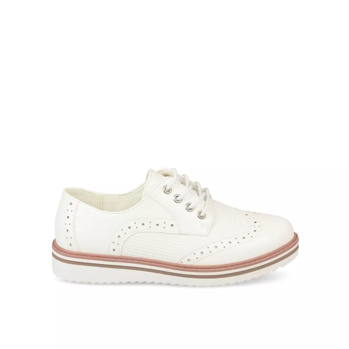 Derbies BLANC LOVELY SKULL