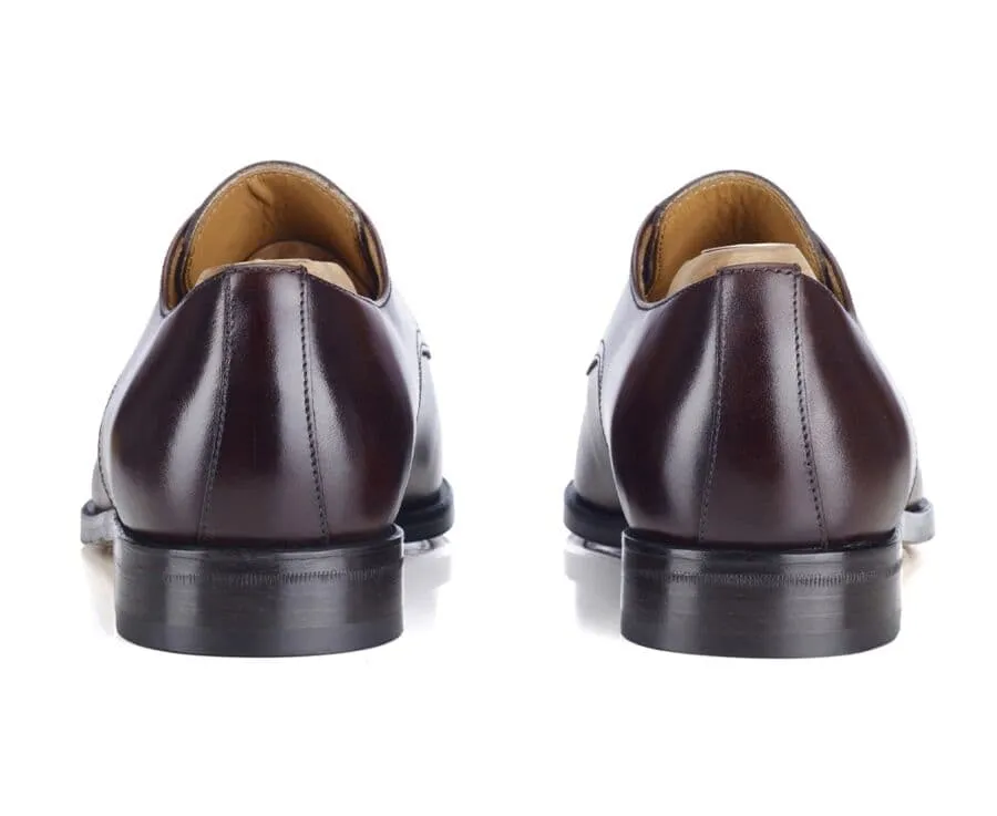Derby homme Chocolat patiné Penford