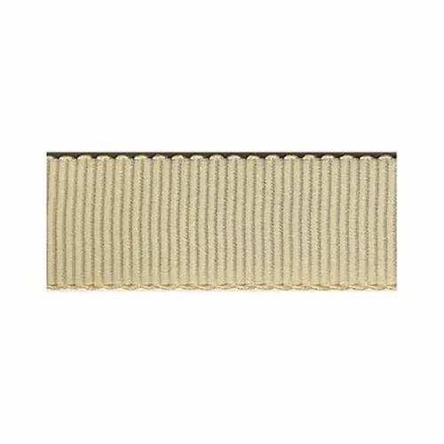 Disquette 25m gros grain petersham 3mm beige