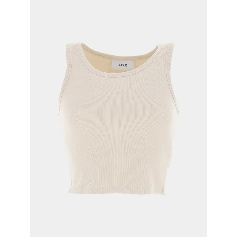 Débardeur halter satiné blanc femme - Salsa | wimod
