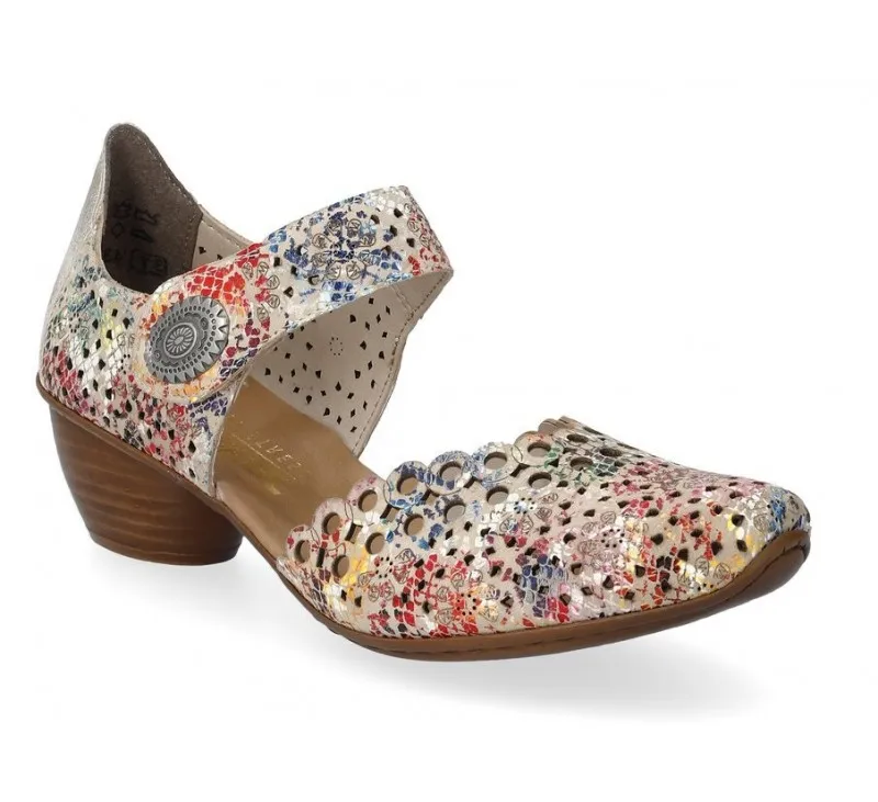 Escarpins  Rieker BAS 43753-91 Multicolore