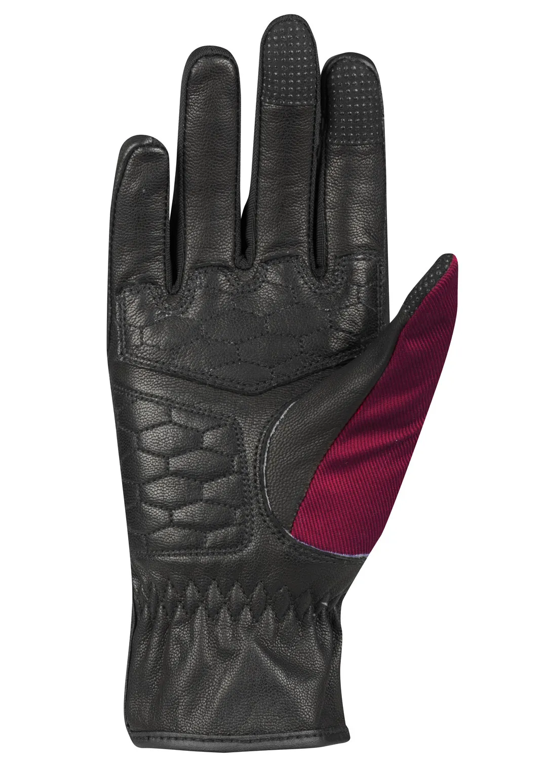 Gants femme Segura Lady Tampico bordeaux, gant moto femme