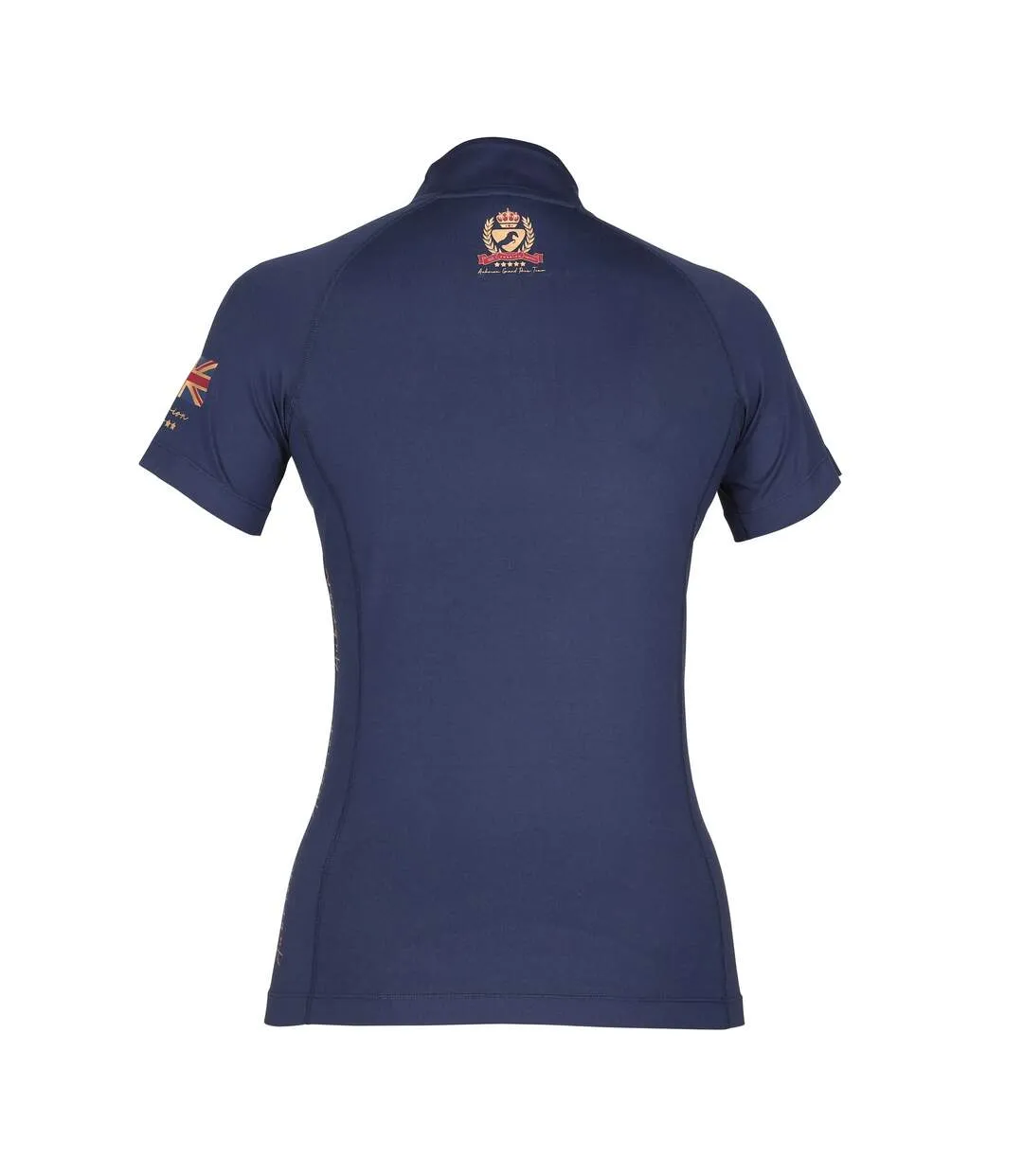 Haut thermique team femme bleu marine Aubrion