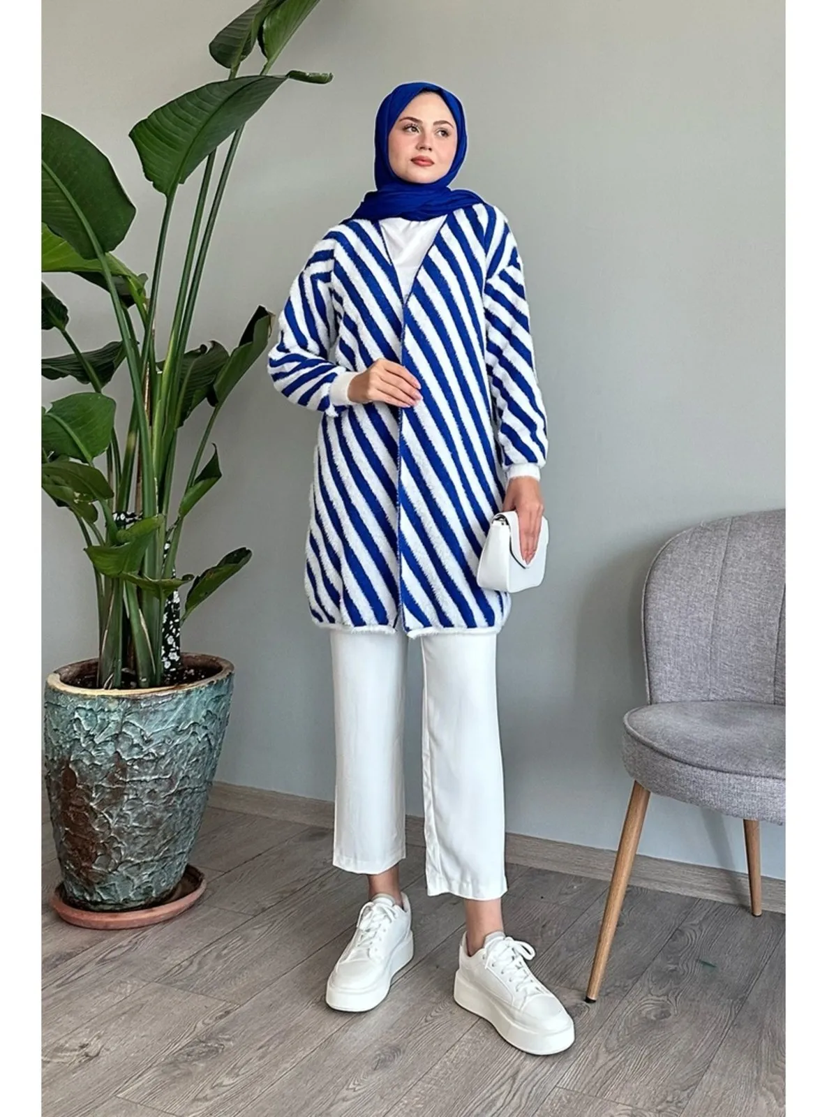 Indigo - Knit Cardigan