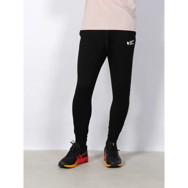 Jogging bicolore double logo beige bleu - Project X Paris | wimod