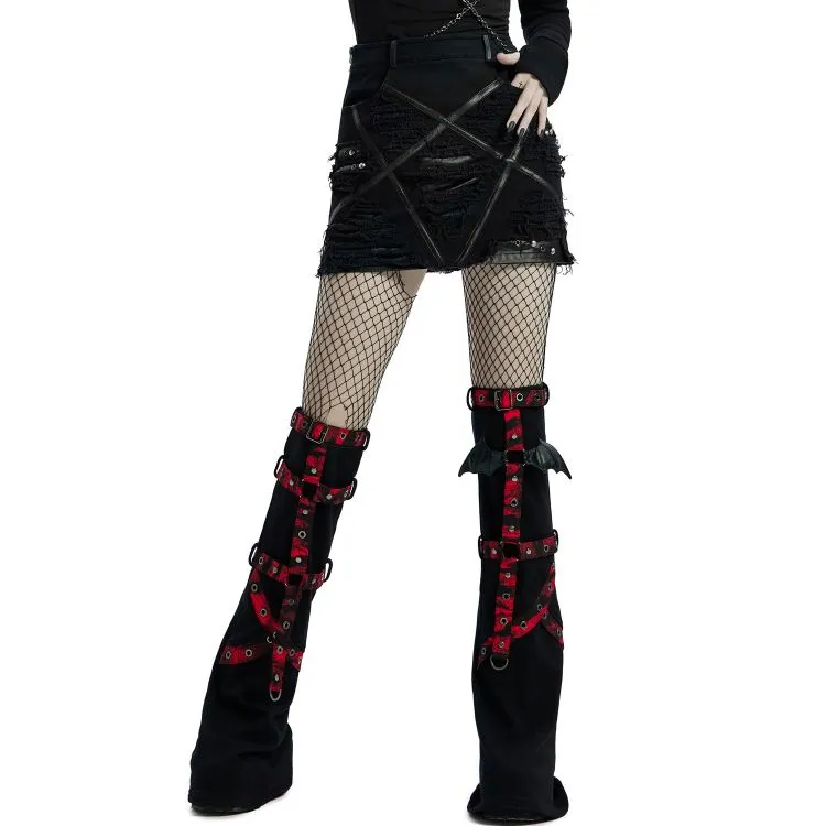 Mini-Jupe 'Decadent' Noire