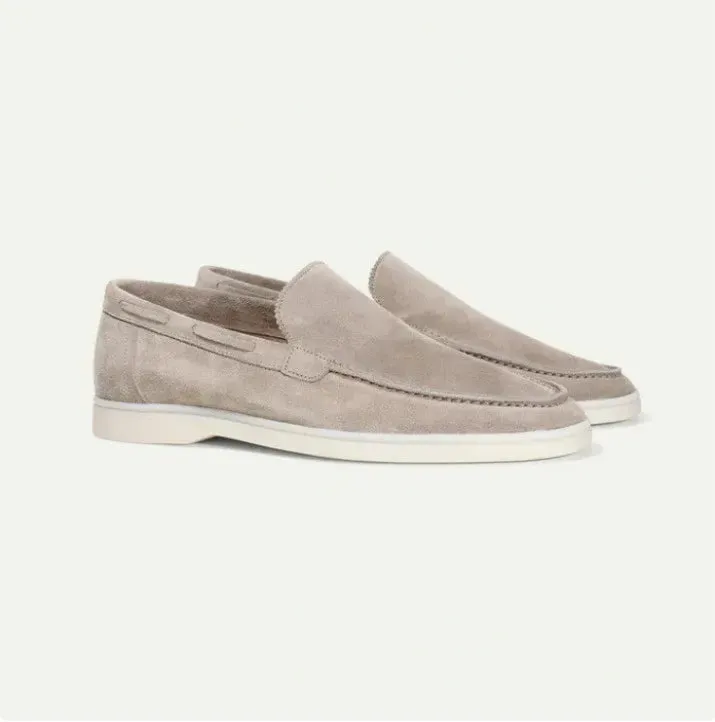 Mocassino Pelle d'Oro Beige