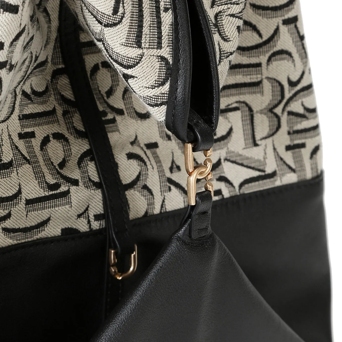 Nin Sac Canevas En 3 Styles Grand - Crème
