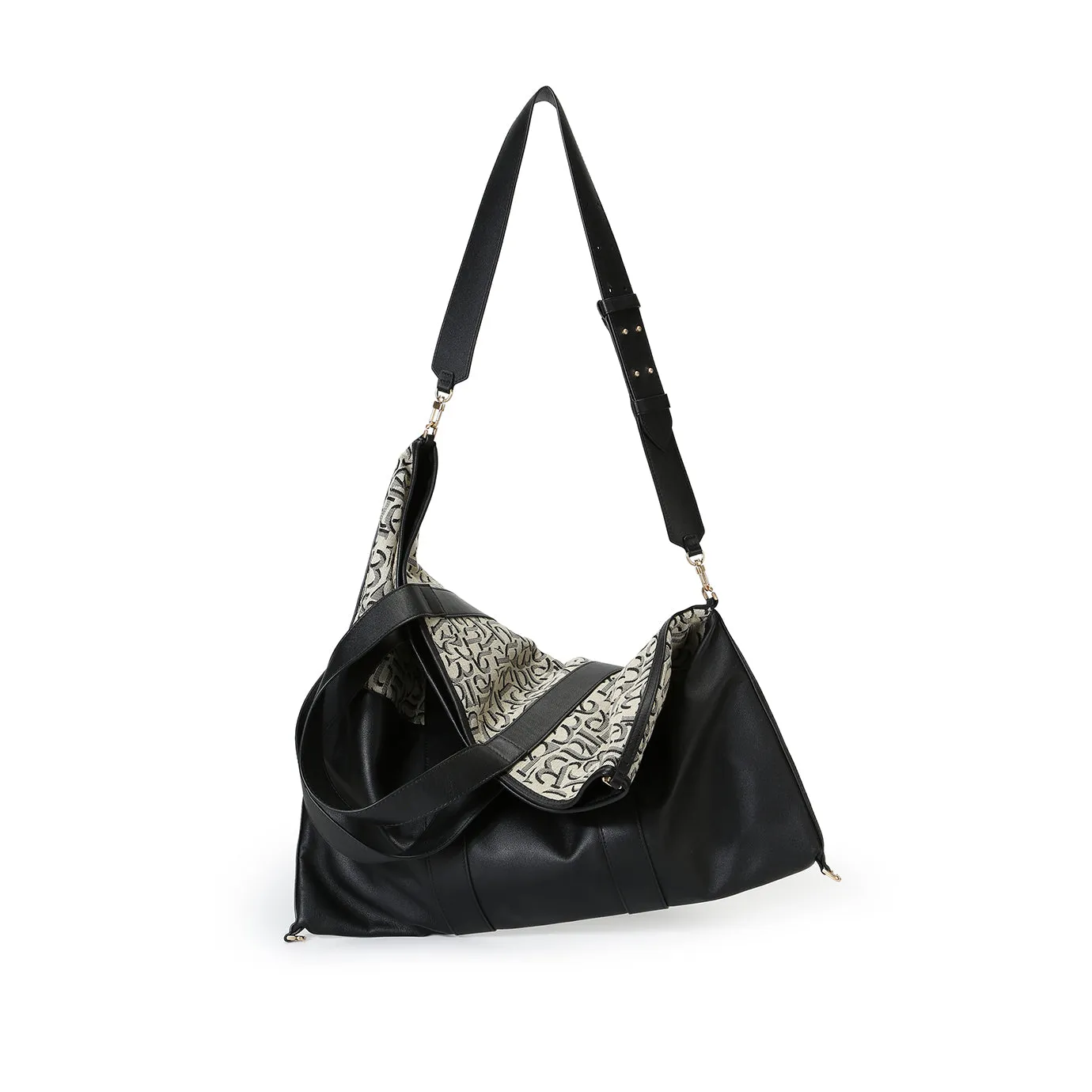 Nin Sac Canevas En 3 Styles Grand - Crème