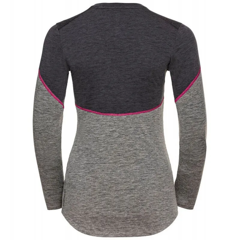 Odlo Revelstoke Performance Wool Warm L/S - Maillot thermique femme | Hardloop