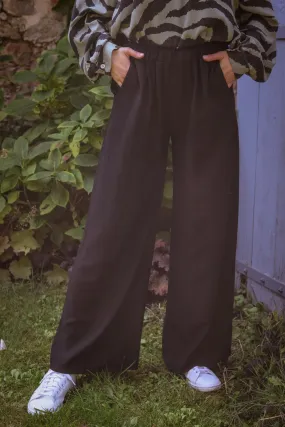 Pantalon Fluide Noir