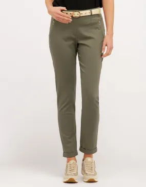 Pantalon jegging kaki 