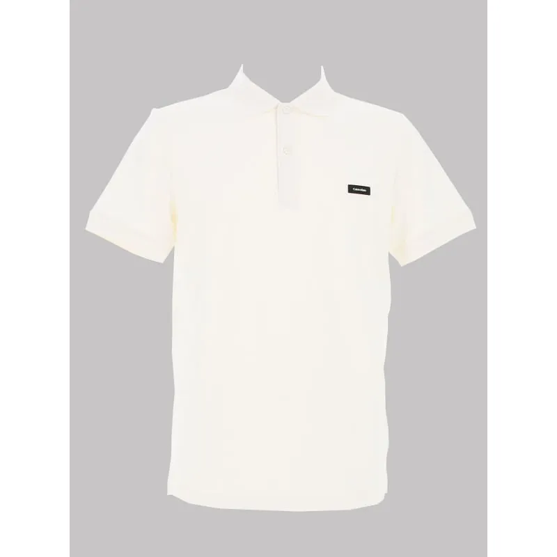Polo baky imprimé noir homme - Deeluxe | wimod