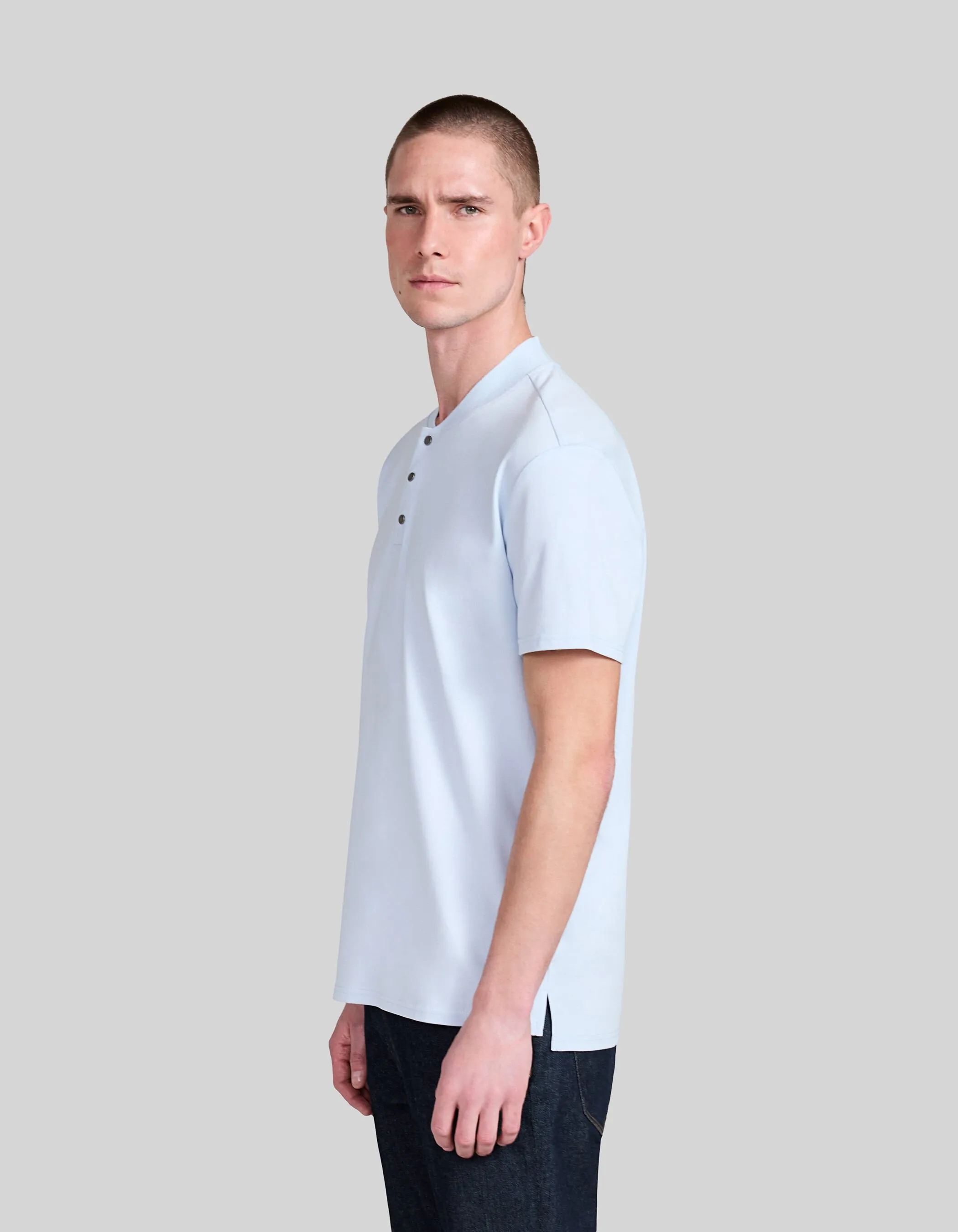 Polo ciel ABSOLUTE DRY col teddy Homme