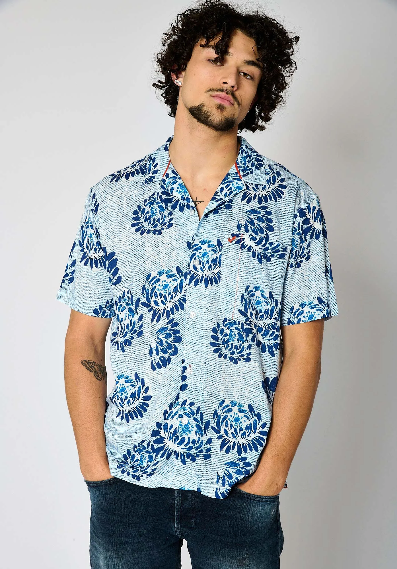 Polo gris Homme  RIO   Clay
