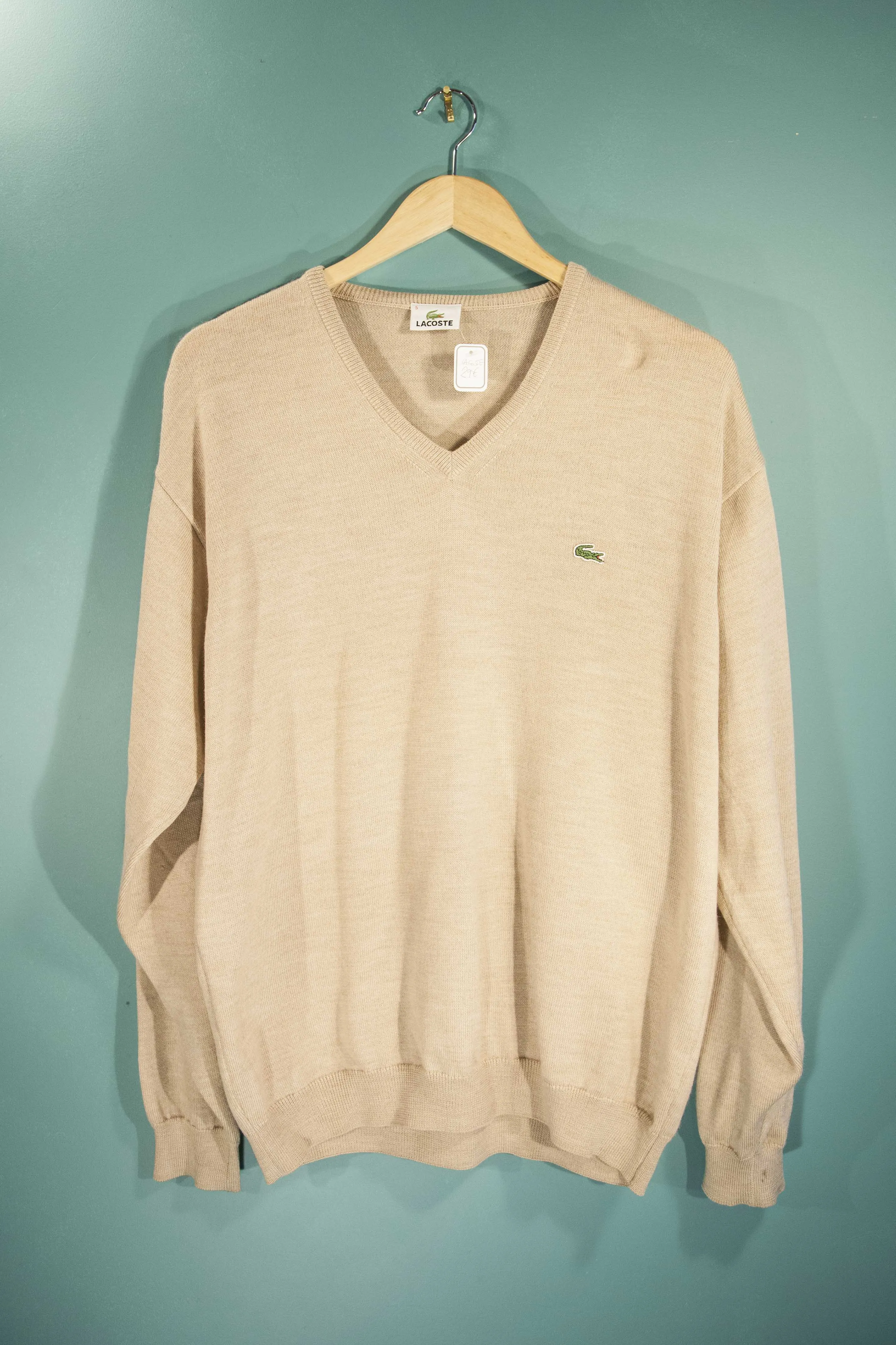 Pull Lacoste Beige XXL