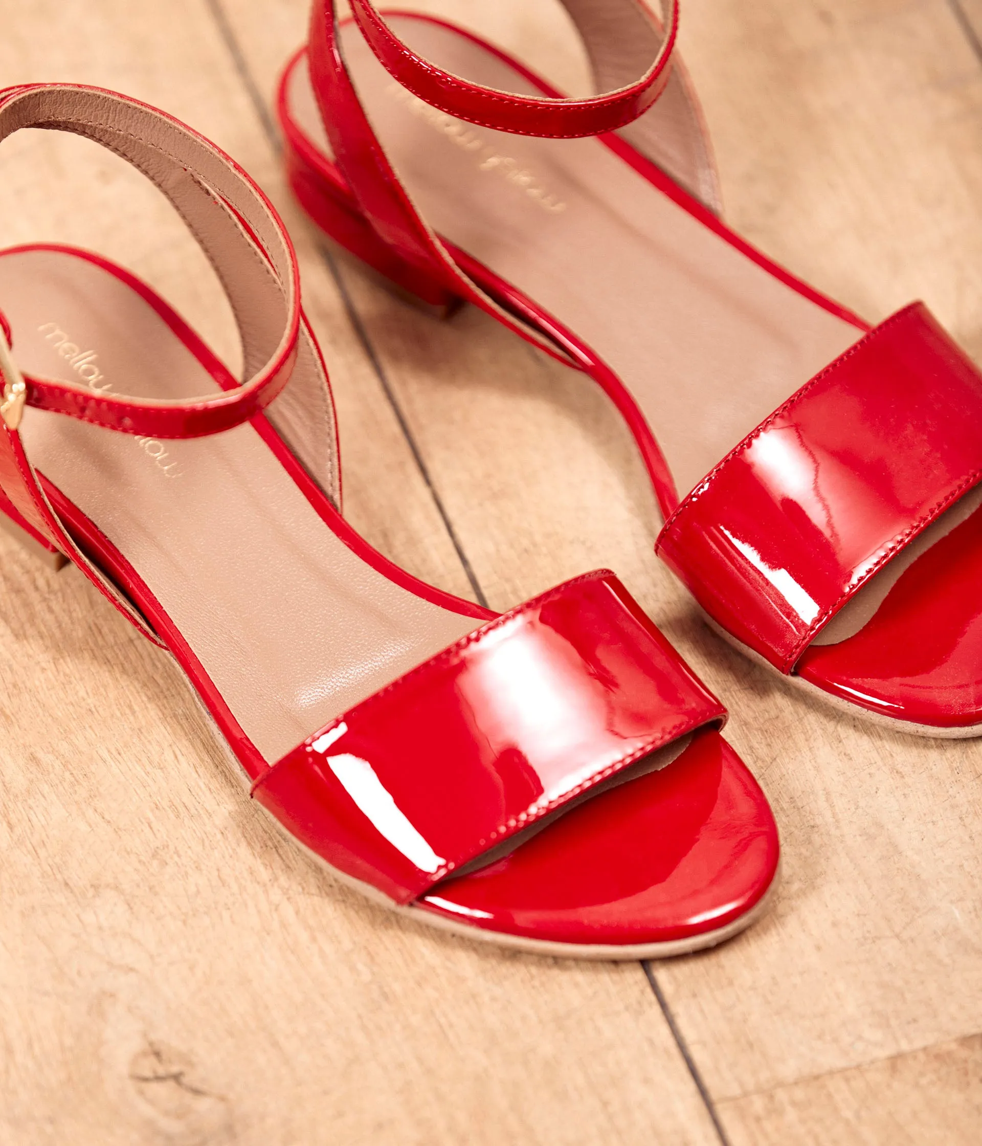 Sandales vernies Marietta