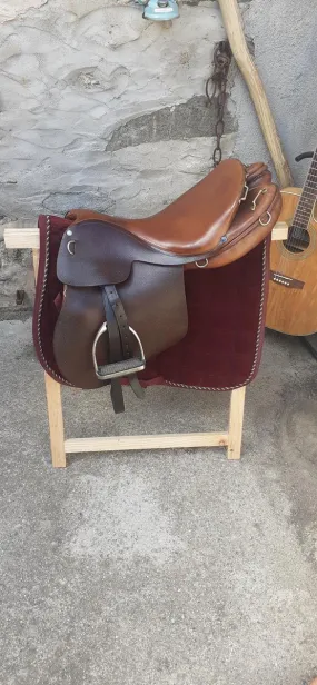 Selle de randonnée forestier