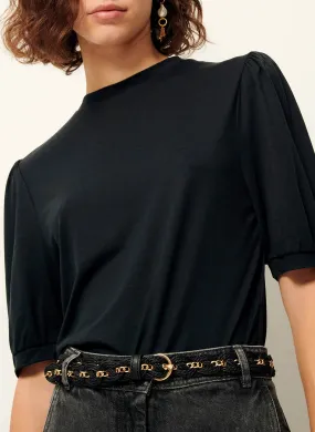 SESSUN  Tee-shirt col rond amelando - Bleu