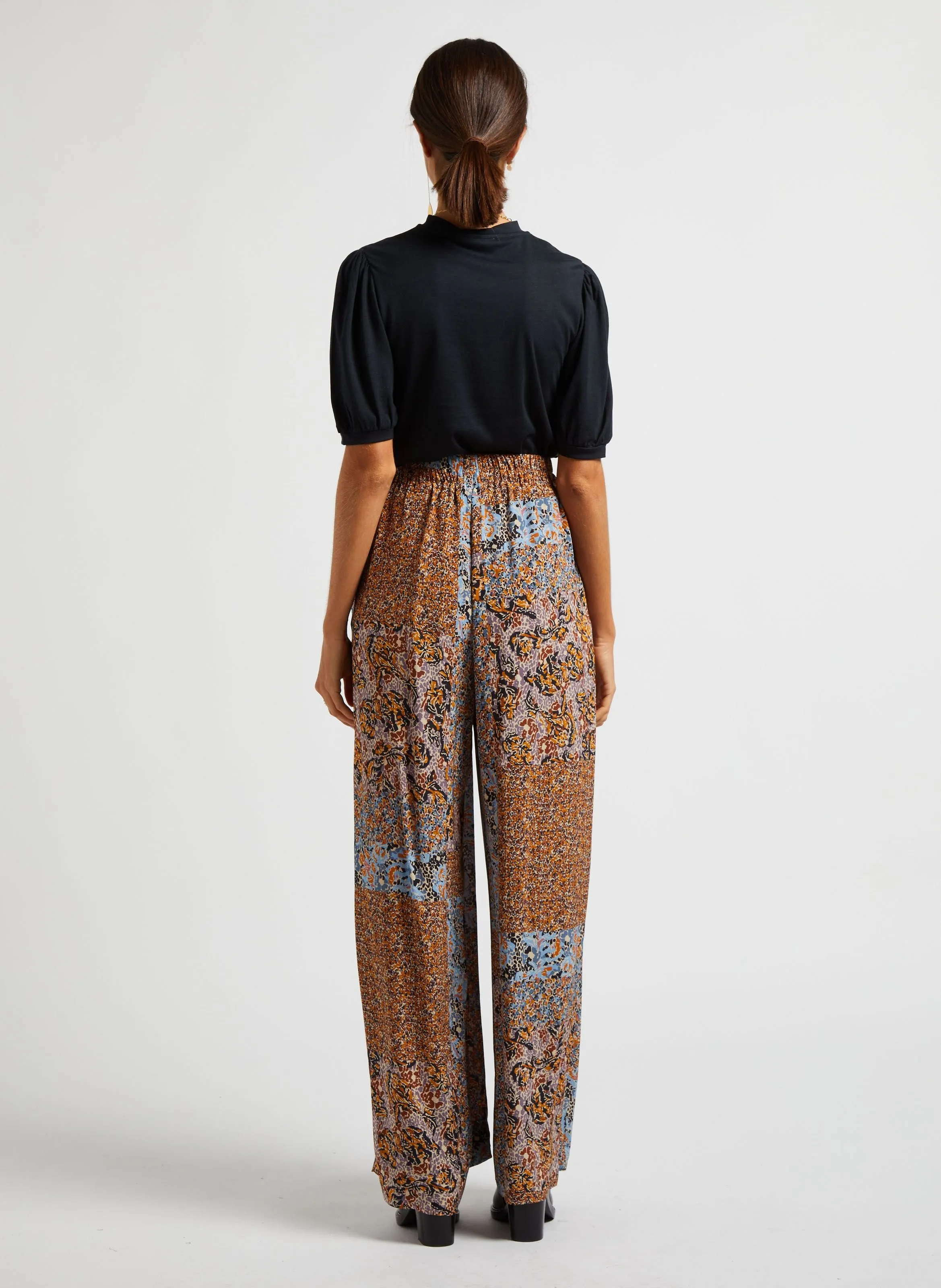 SESSUN  Tee-shirt col rond amelando - Bleu
