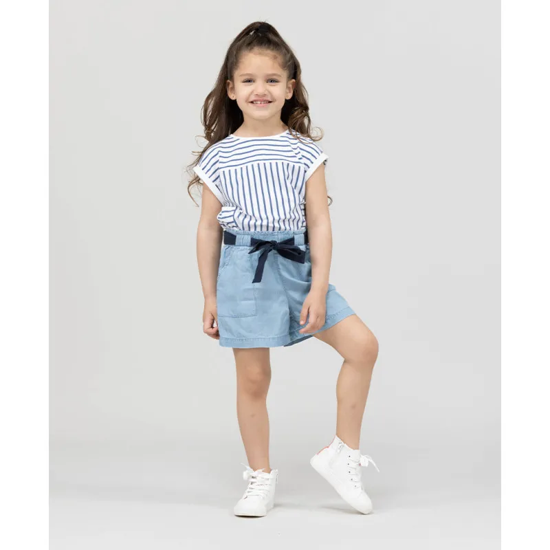 SHORT DENIM CLAIR QUITERIE