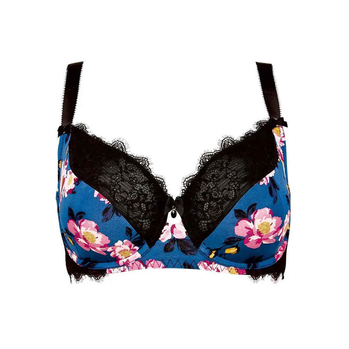 Soutien-gorge Emboîtant Armatures Brigitte Bardot bleu | 3 Suisses