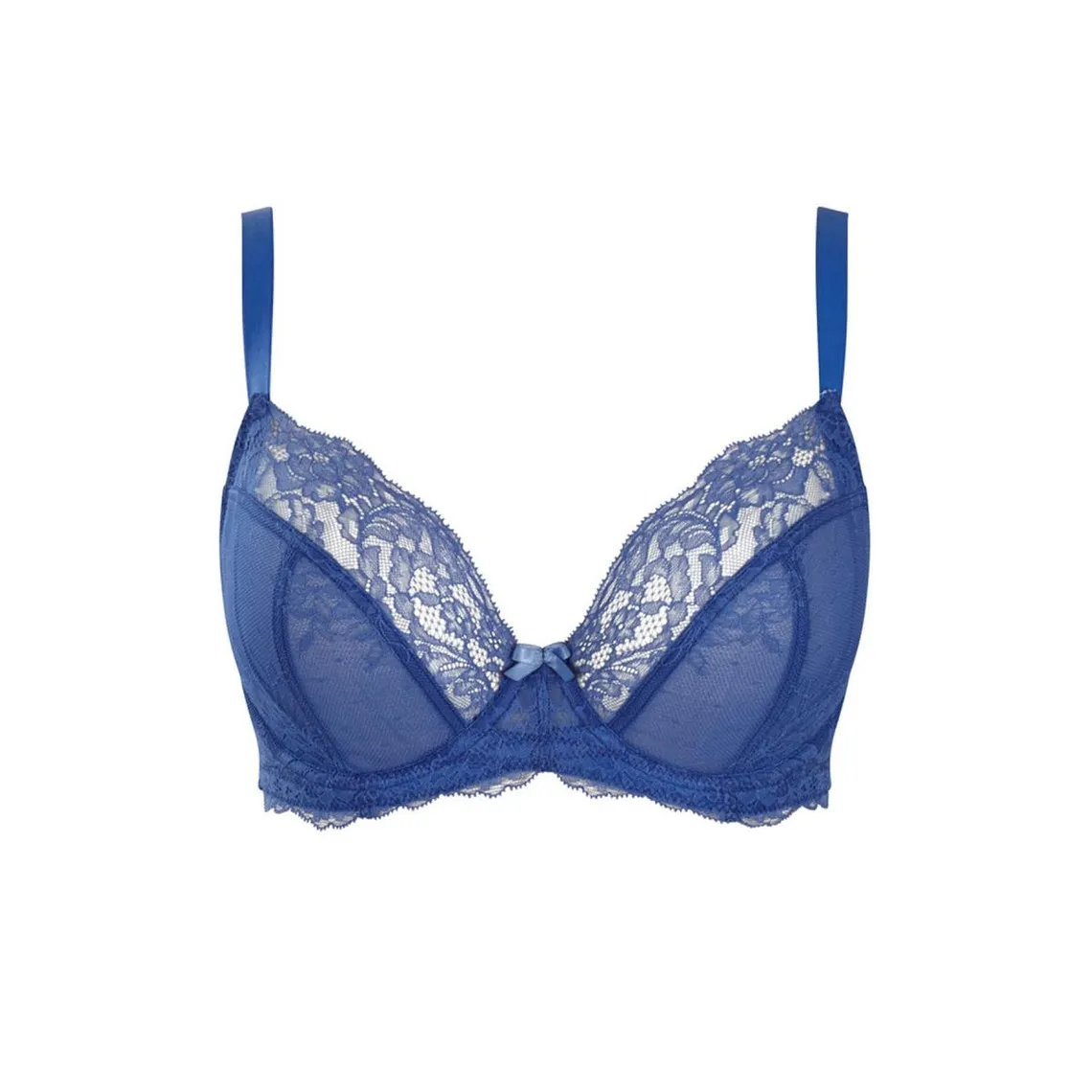 Soutien-Gorge Plongeant armatures Bleu Cléo by Panache   | 3 Suisses