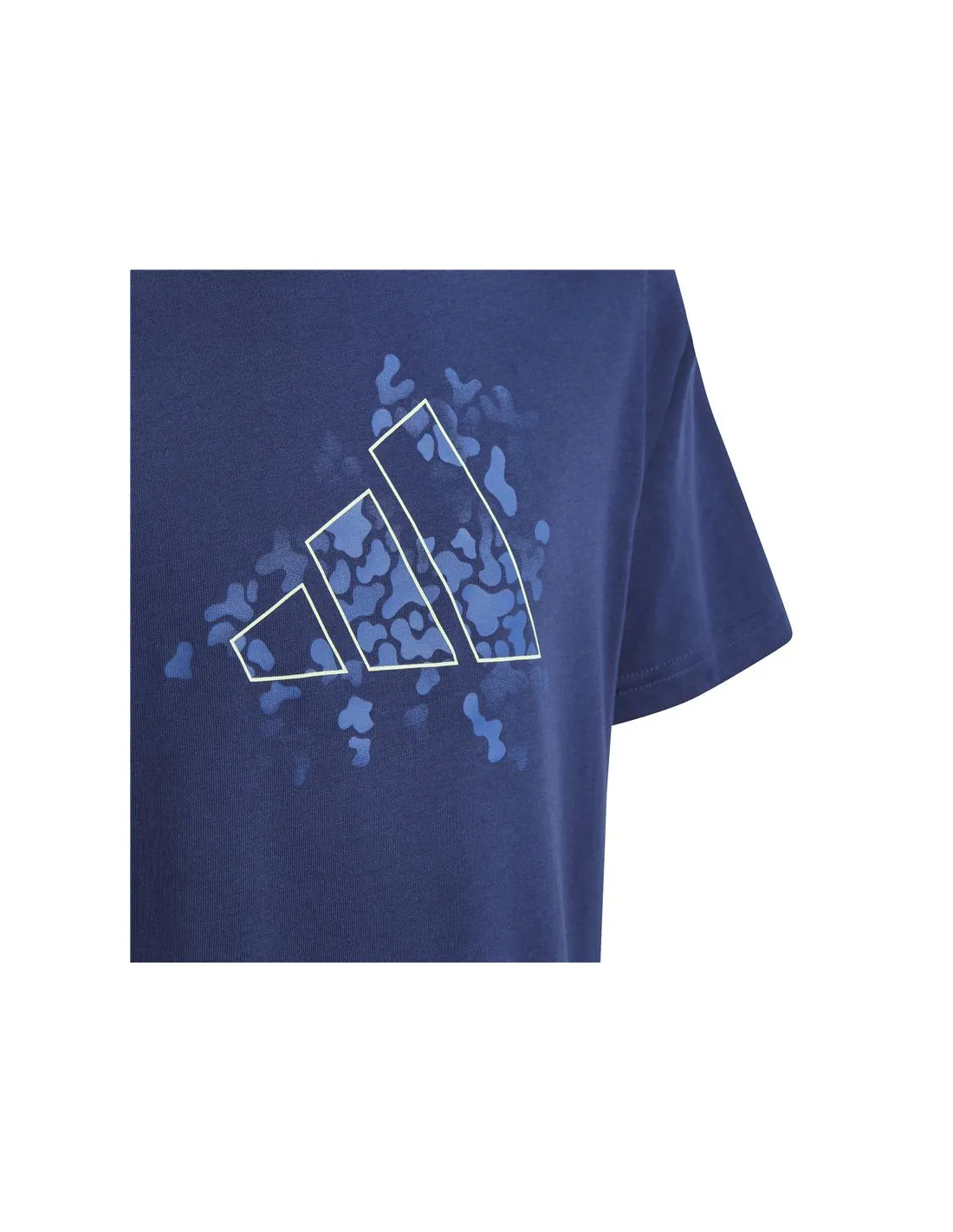 T-shirt by Fitness adidas Essentials Uni Train Enfant Blue