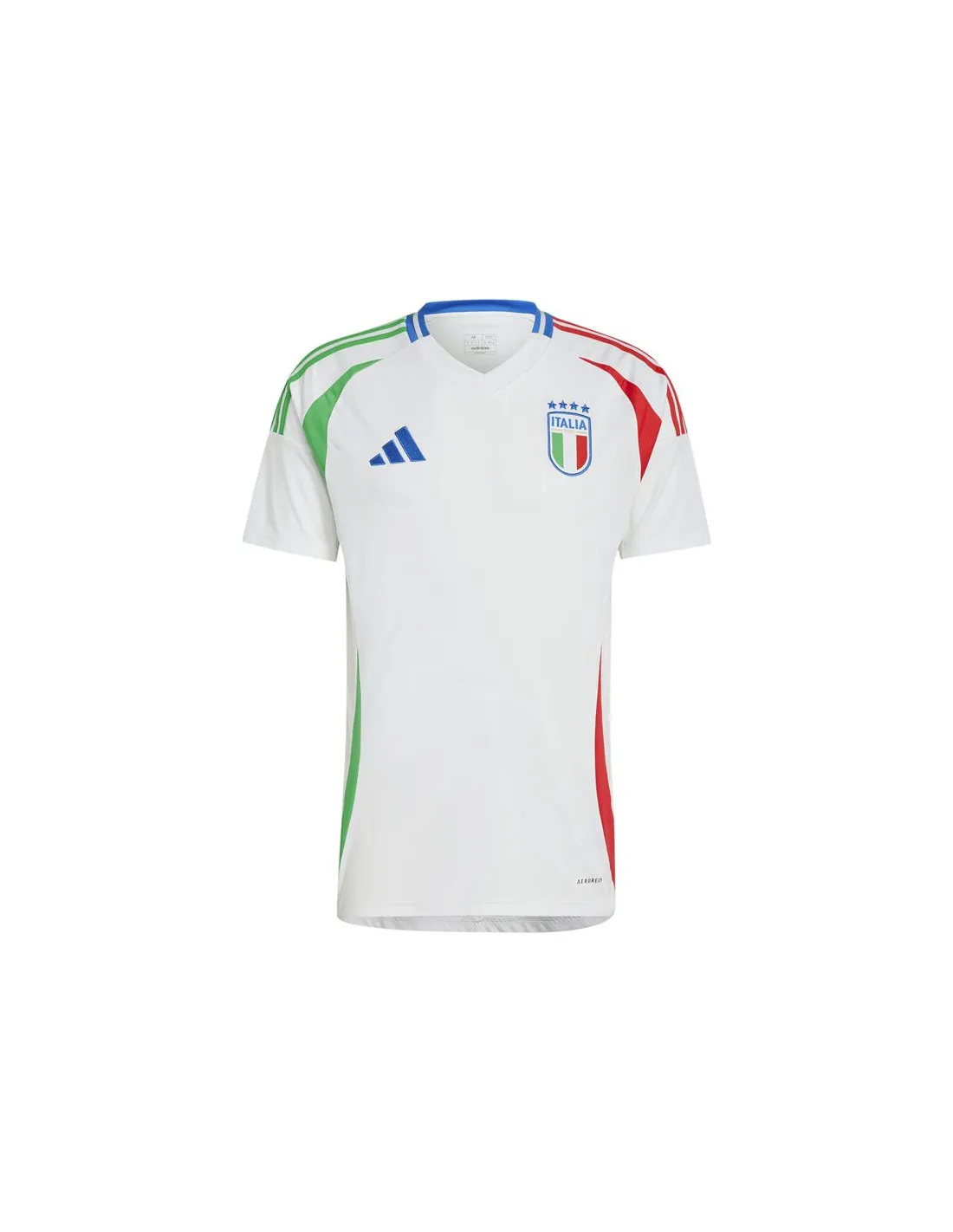 T-shirt de Football adidas Deuxième équipe Italie 24 Homme Blanc