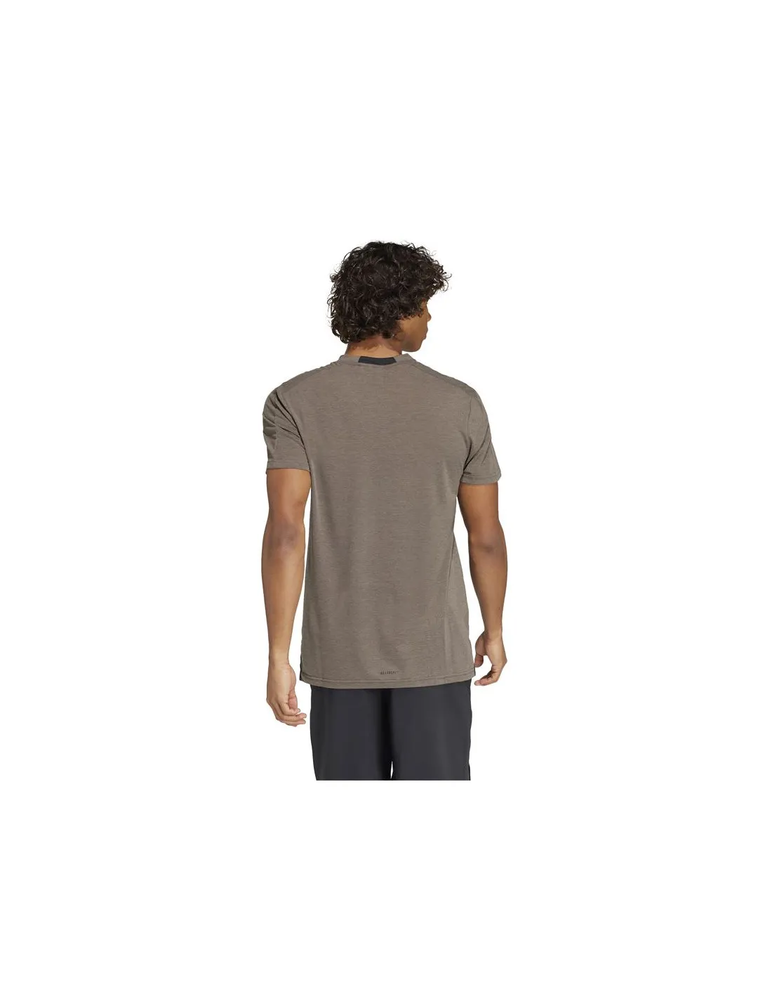 T-shirt Fitness adidas Homme par D4T Workout Brown