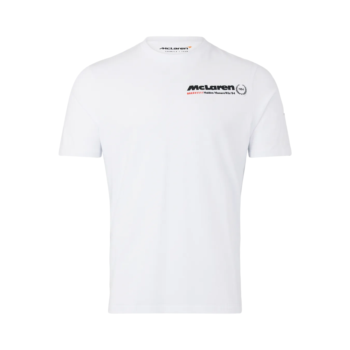 T-shirt MCLAREN GP de Monaco Triple Couronne Blanc pour homme