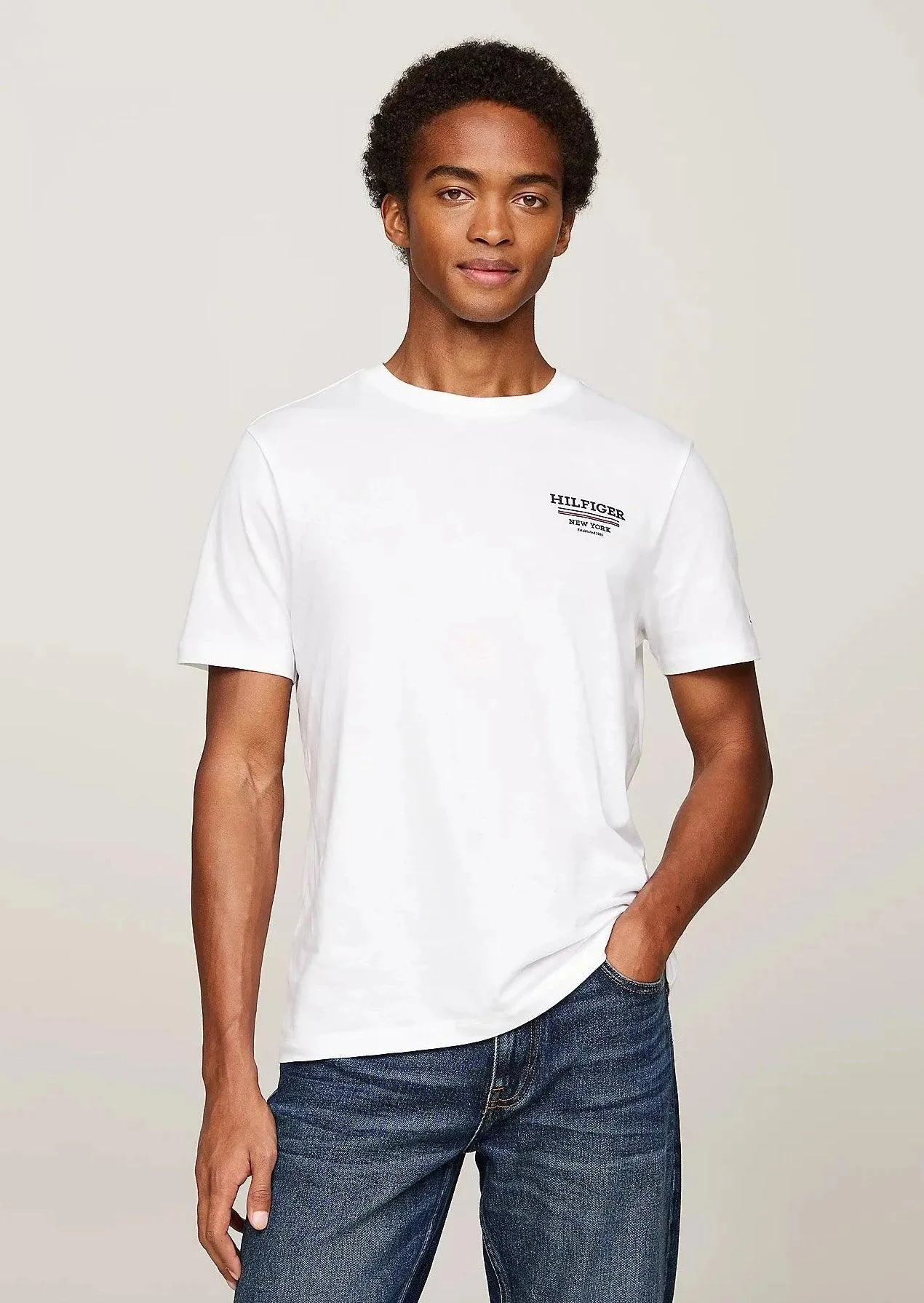T-Shirt Tommy Hilfiger blanc